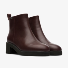 Camper Dark Brown Ankle Boots Womens - Wonder Online Ireland | NQJBM8627